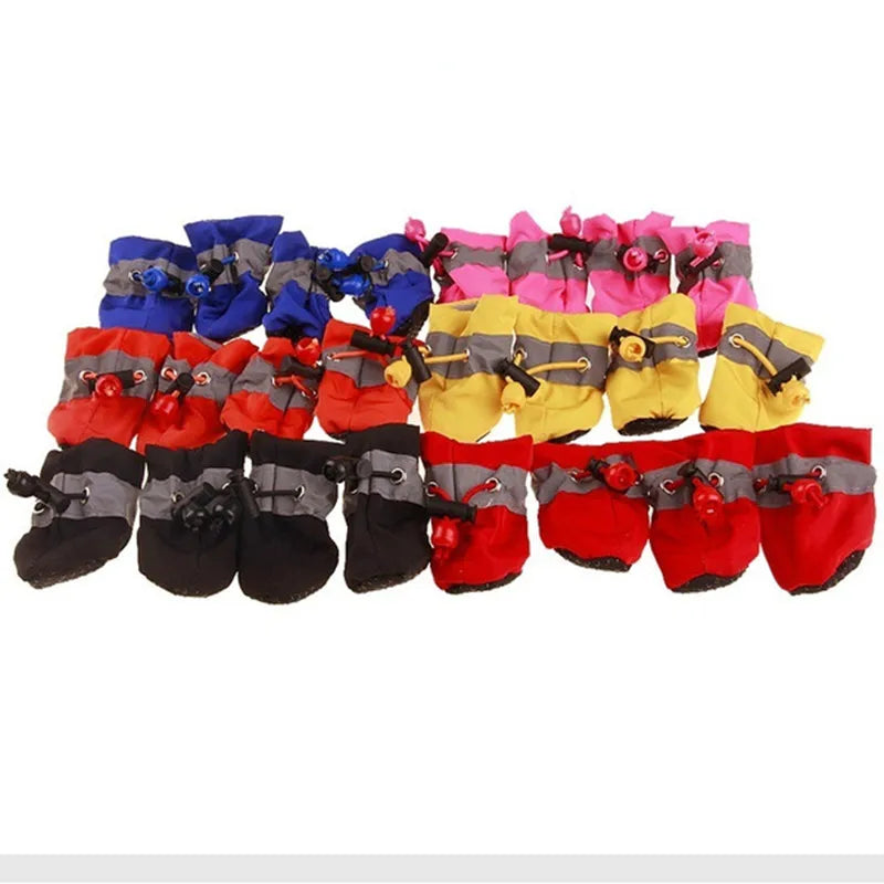 Waterproof Anti-Slip Dog Rain Boots