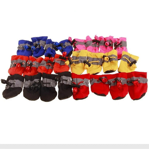 Waterproof Anti-Slip Dog Rain Boots
