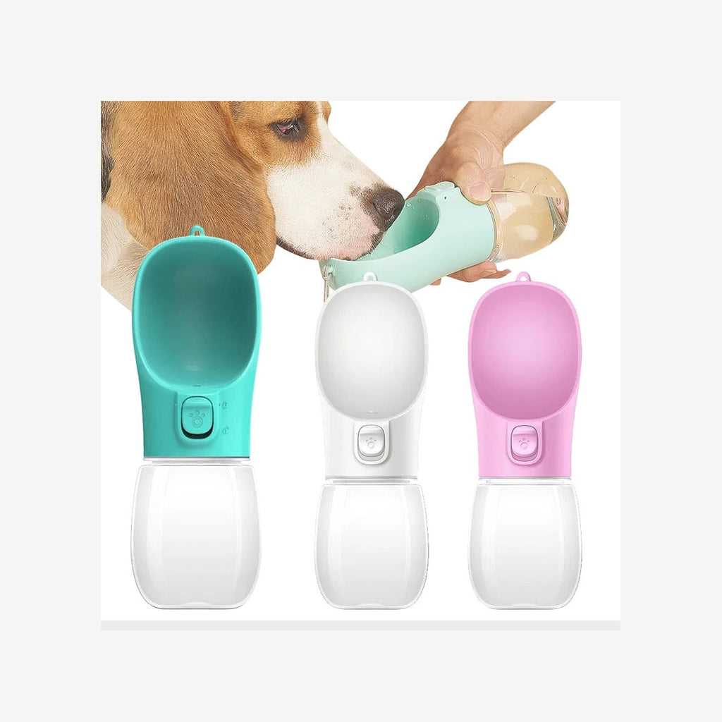 Portable Pet Water Bottle – Leakproof Outdoor Bowl
