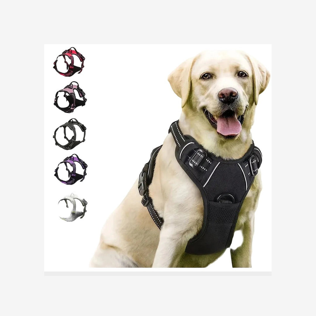 Adjustable No-Pull Dog Harness with Front Clip