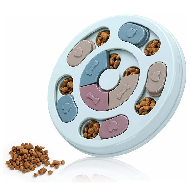 Interactive Slow Feeder Puzzle Bowl for Dogs