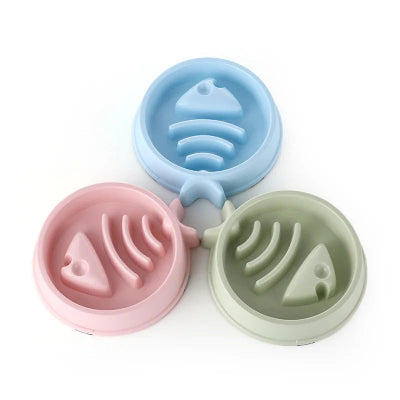 Anti-Choking Slow Feeder Bowl for Dogs & Cats