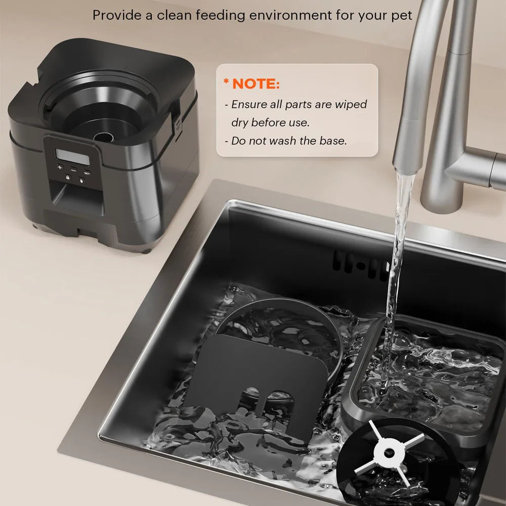 Smart Automatic Pet Feeder with Timed Meal Control