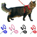 Adjustable Cat Collar & Harness Set