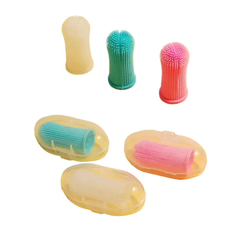 Silicone Pet Finger Toothbrush