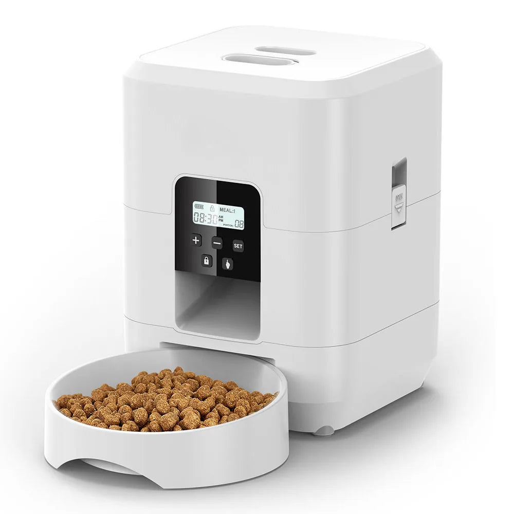 Smart Automatic Pet Feeder with Timed Meal Control