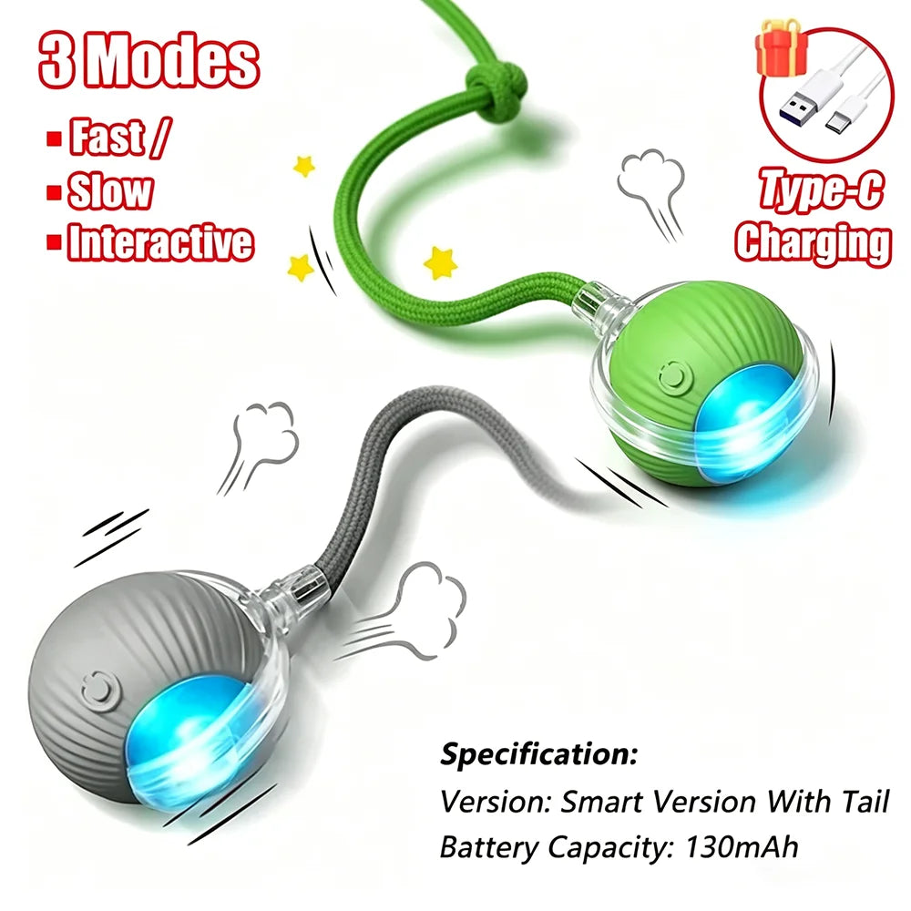 Smart Interactive Rolling Cat Ball