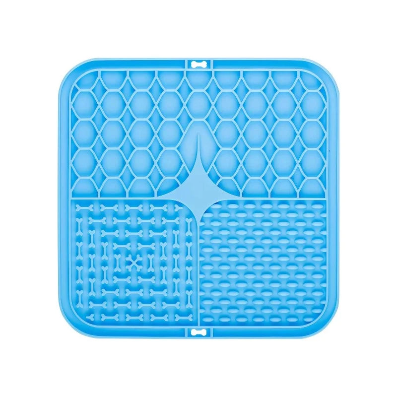 Silicone Lick Mat for Dogs & Cats – Slow Feeder Pad