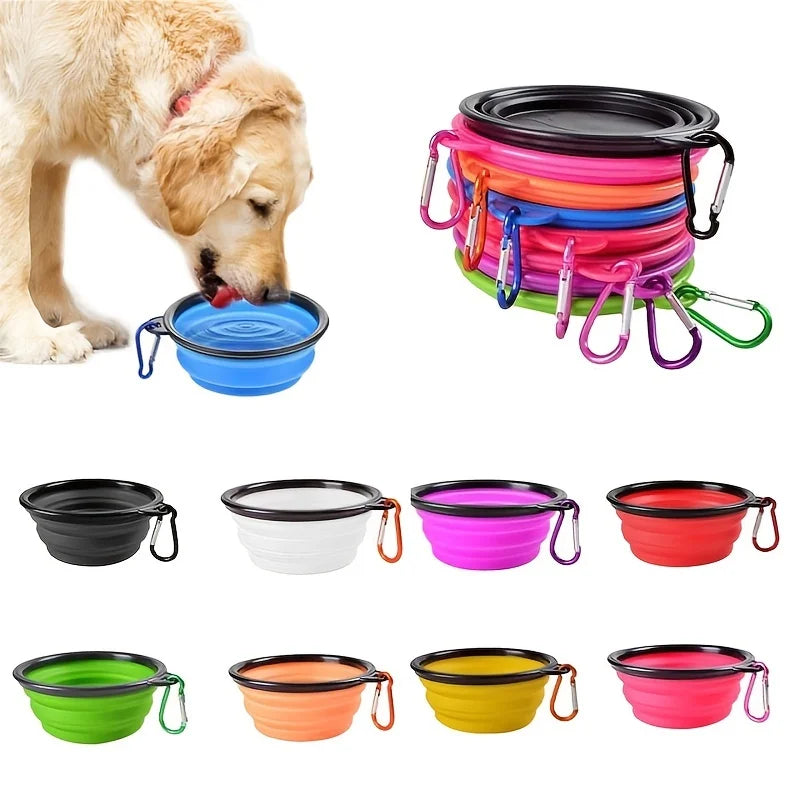 Portable Collapsible Pet Travel Bowl