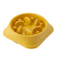 Anti-Choking Slow Feeder Bowl for Dogs & Cats
