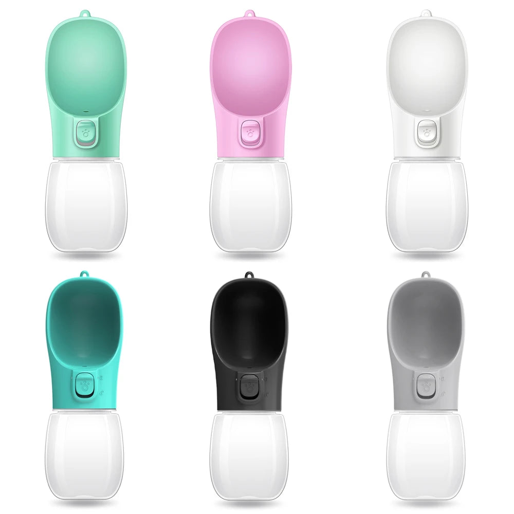 Portable Pet Water Bottle – Leakproof Outdoor Bowl