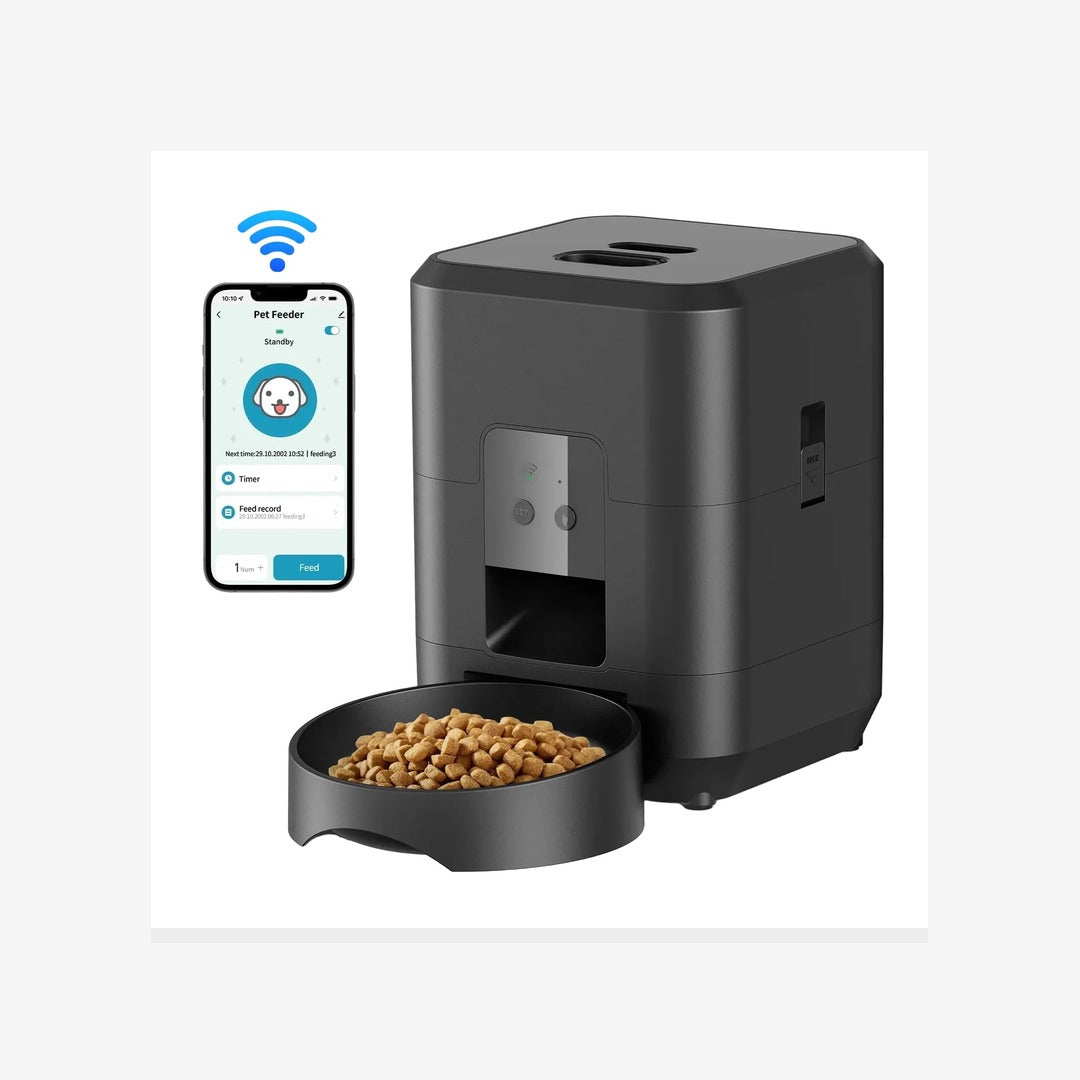 Smart Automatic Pet Feeder with Timed Meal Control