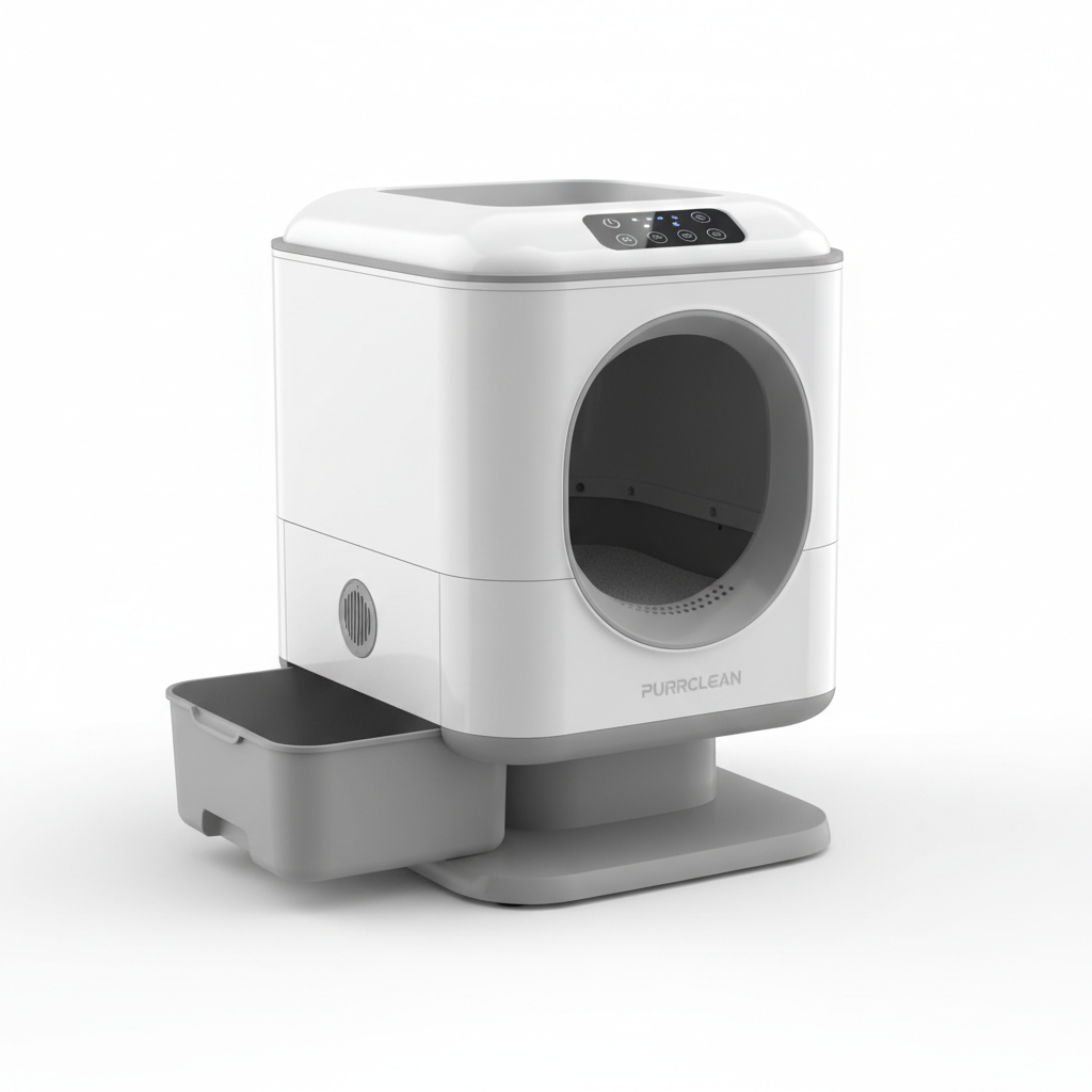 Self-Cleaning Cat Litter Box